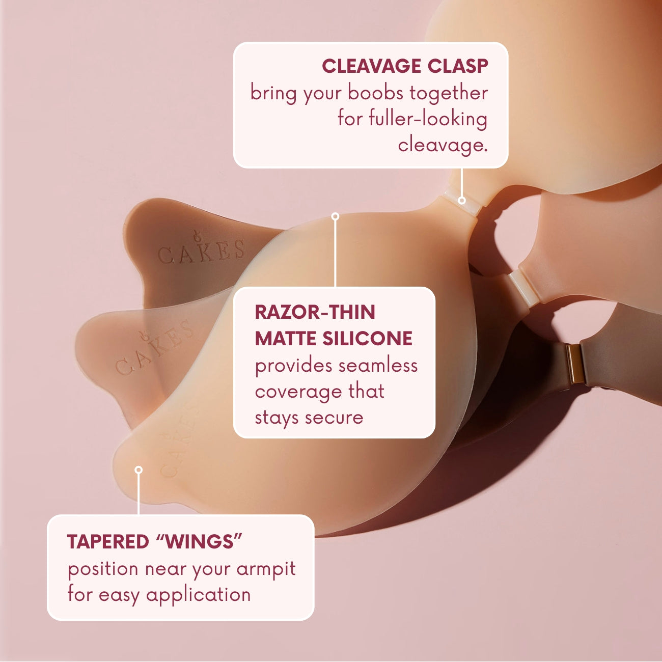 CAKES Cleavage™ bra